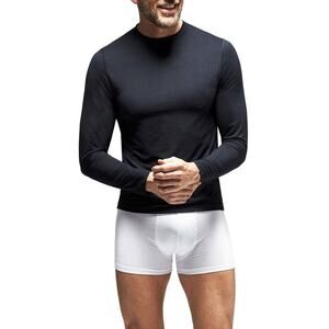 Heat Holders Men's Ultra Lite Thermal Underwear Warm Base Layer Top Black XL NWT